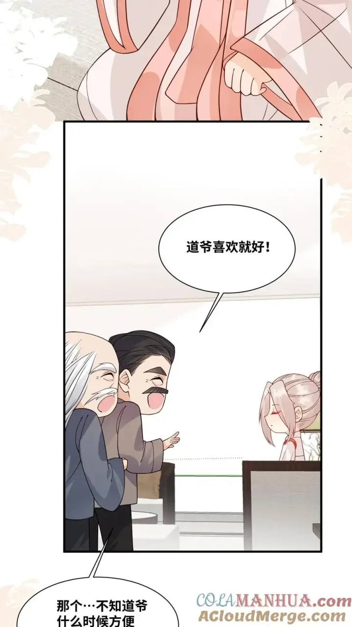 漫画《团宠萌宝：四岁小师傅下山了》第22话 道爷出品，必属精品第13张图