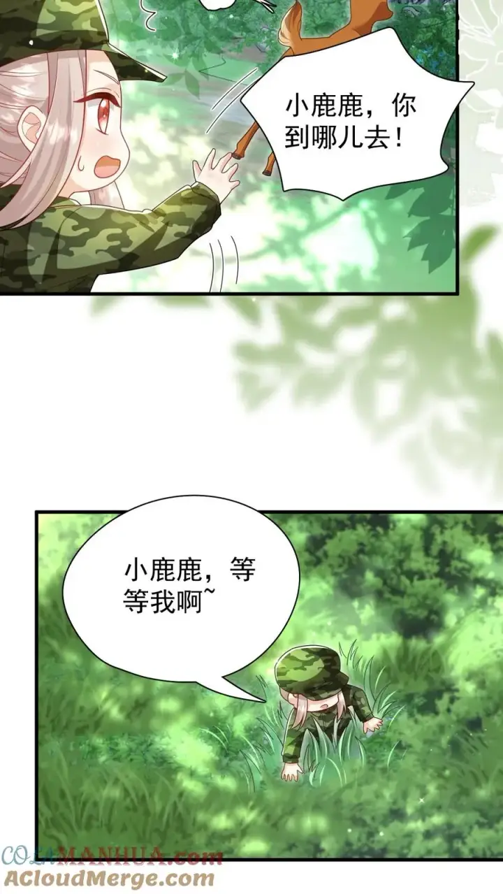 漫画《团宠萌宝：四岁小师傅下山了》第245话 被狼群围攻第17张图