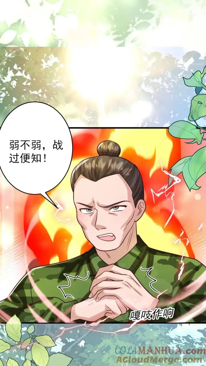 漫画《团宠萌宝：四岁小师傅下山了》第259话 炎戮的实力第9张图