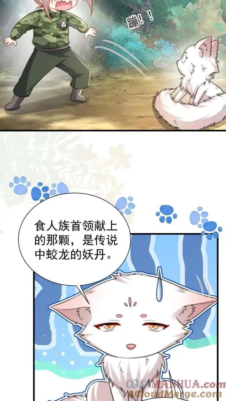 漫画《团宠萌宝：四岁小师傅下山了》第285话 白狐说话第11张图