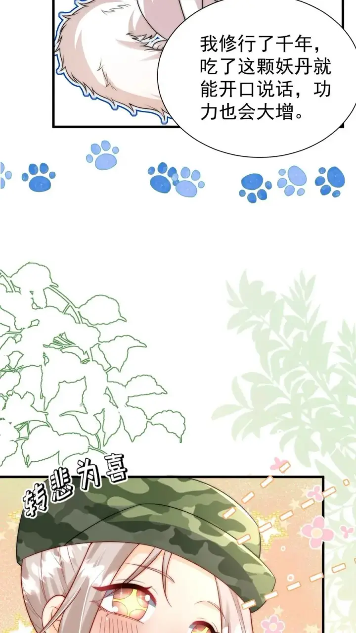 漫画《团宠萌宝：四岁小师傅下山了》第285话 白狐说话第12张图