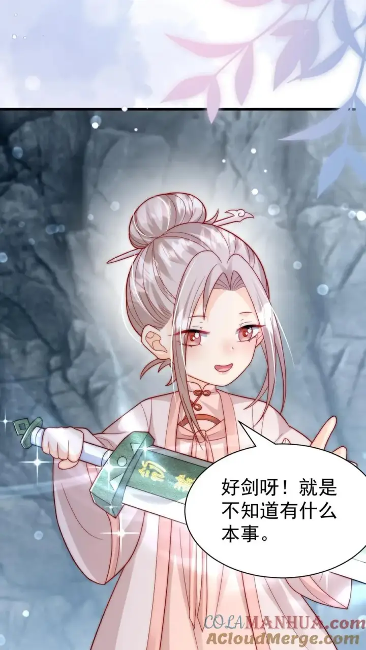 漫画《团宠萌宝：四岁小师傅下山了》第303话 两把剑的柔情蜜意第40张图