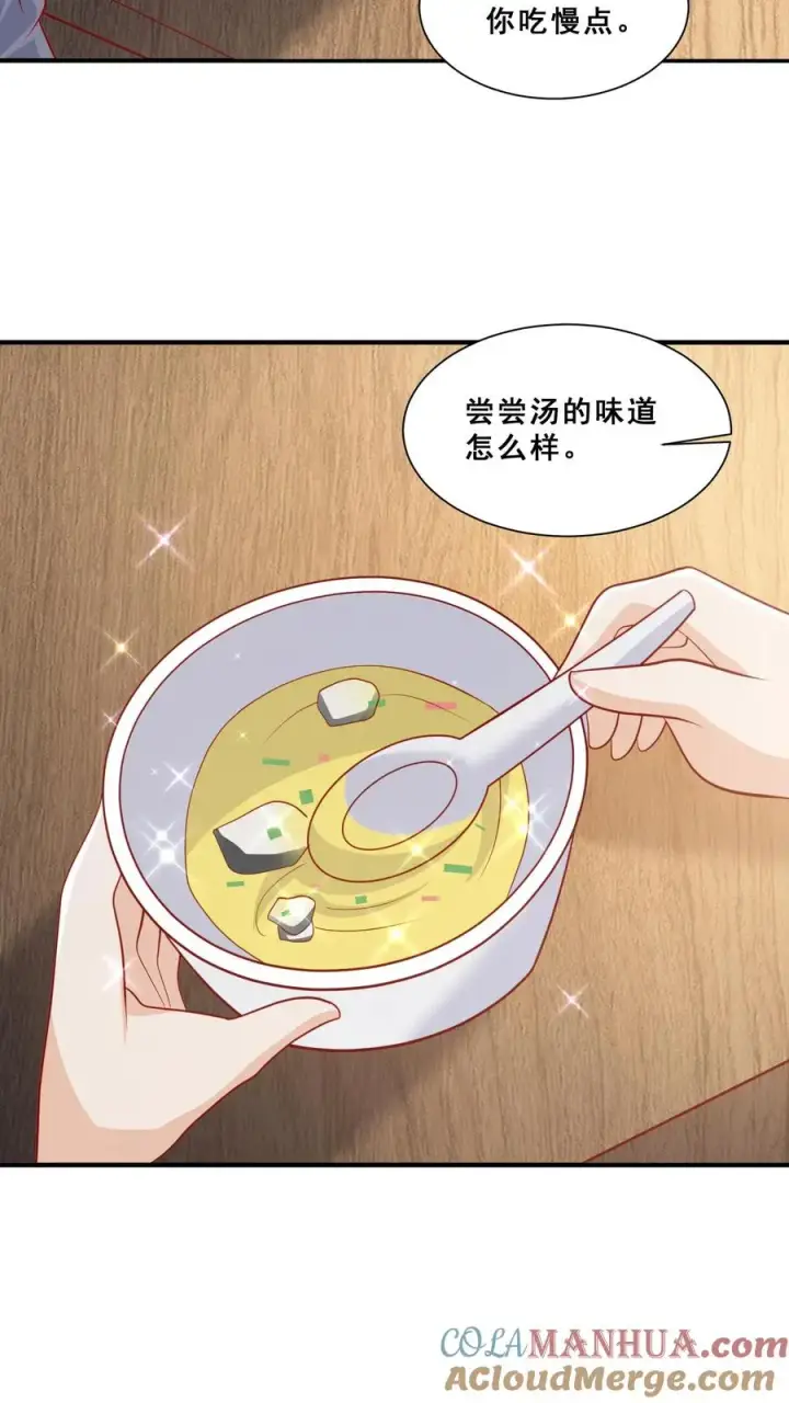 漫画《团宠萌宝：四岁小师傅下山了》第49话 抱大腿？只是馋厨艺第11张图