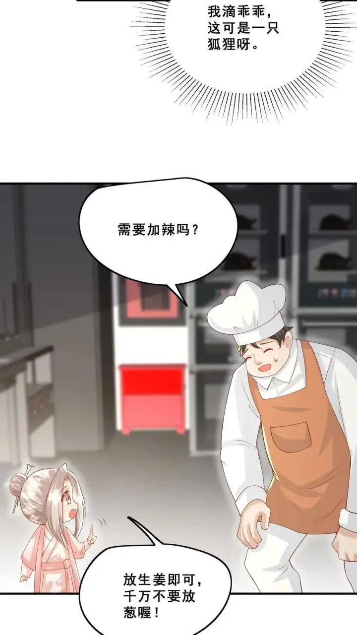 漫画《团宠萌宝：四岁小师傅下山了》第56话 小白狐灵儿第26张图