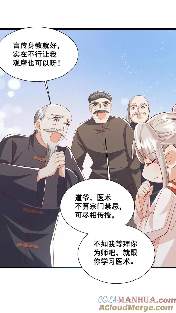 漫画《团宠萌宝：四岁小师傅下山了》第65话 四岁收徒？第27张图