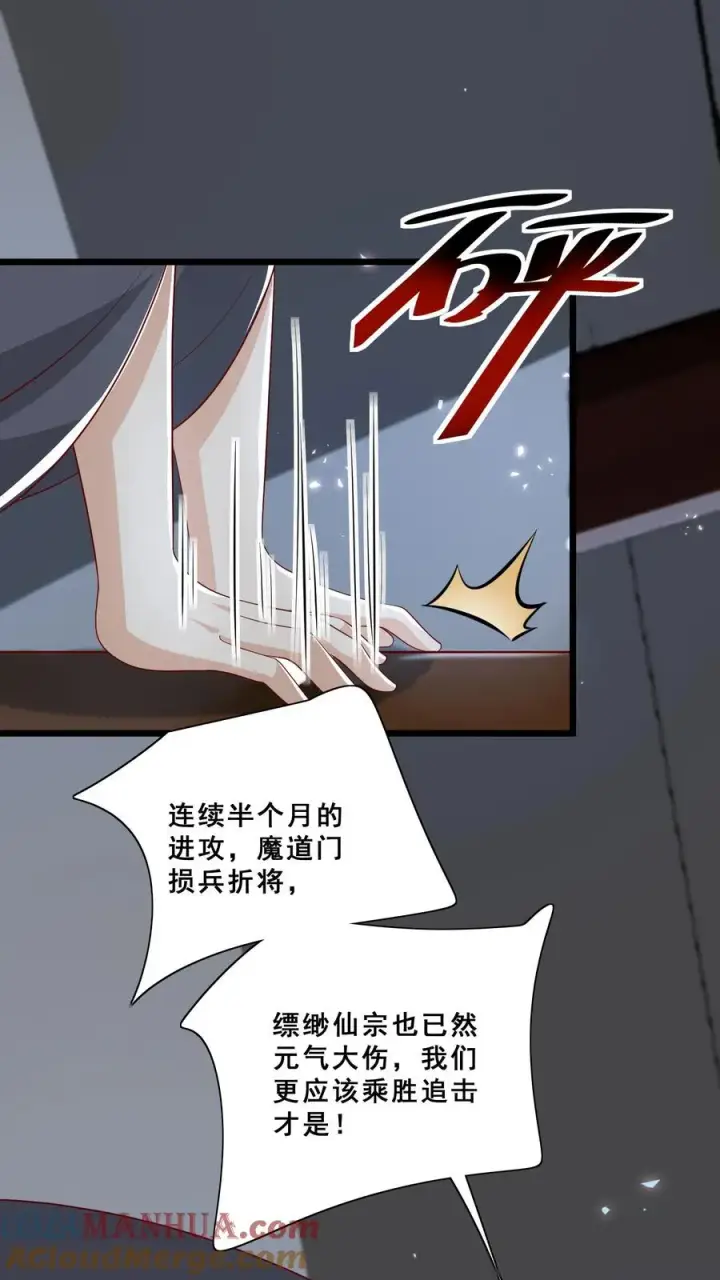 漫画《团宠萌宝：四岁小师傅下山了》第87话 魔道门退兵第13张图