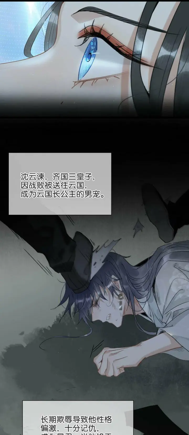 漫画《危！恶毒长公主开始恋爱脑》001 我会尽量温柔一点。第26张图