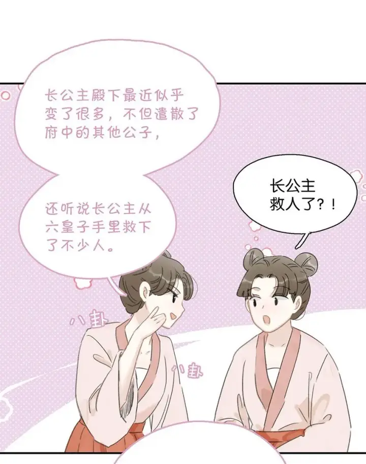 漫画《危！恶毒长公主开始恋爱脑》048 对他有亲密举动，系统就会给我奖励！第11张图