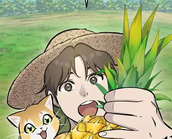 漫画《我独自在高塔种田》[第135话] 首次采摘菠萝！第288张图