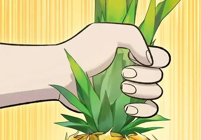 漫画《我独自在高塔种田》[第135话] 首次采摘菠萝！第297张图