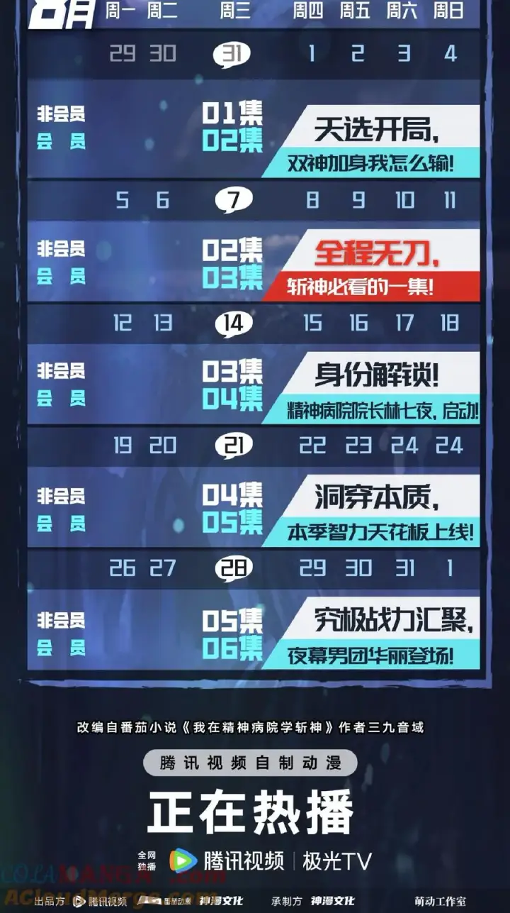 漫画《我在精神病院学斩神》第142话 跳机第67张图