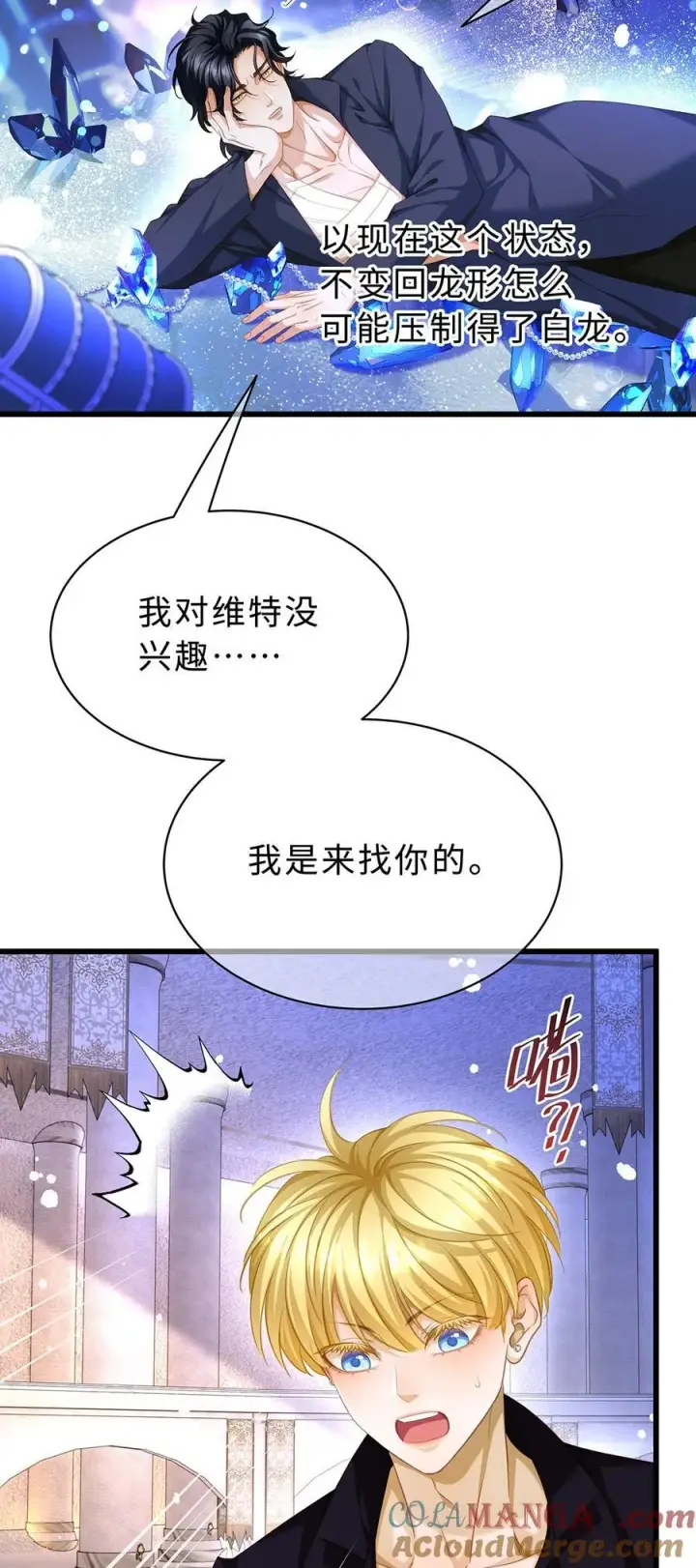 漫画《我重生成为王子殿下的小恶龙》42 白龙的隐藏身份第3张图