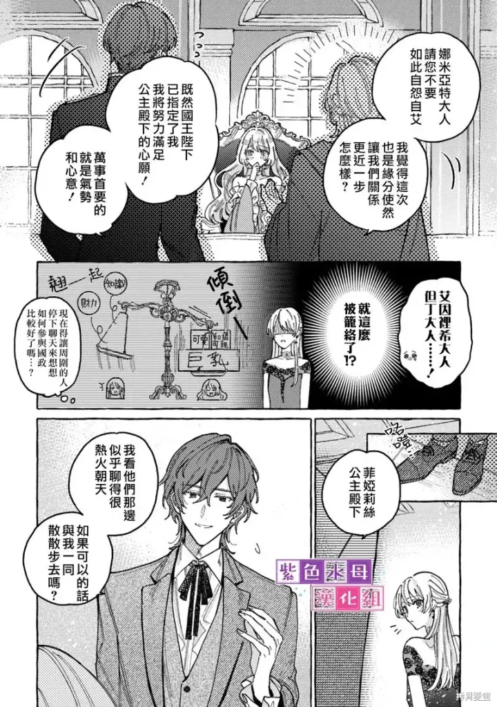 漫画《转生公主比起爱更想要领地所以期望政治联姻！》第02话第23张图