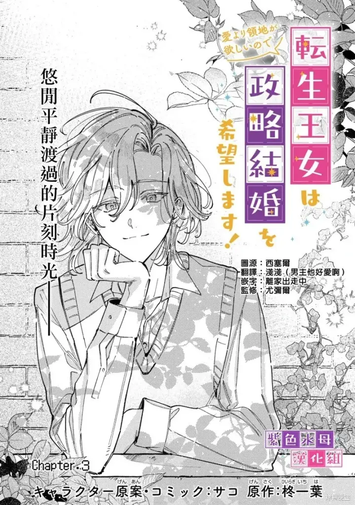 漫画《转生公主比起爱更想要领地所以期望政治联姻！》第03话第2张图